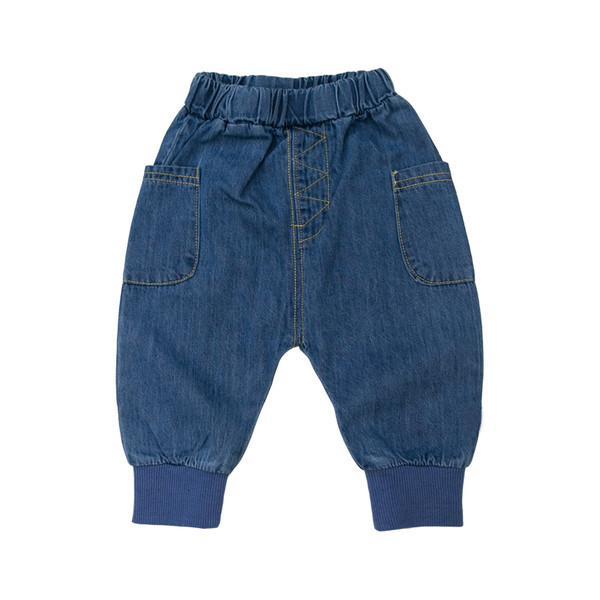Νέο μοντέλο μοντέρνα παιδικά  τζιν με τσέπες σε δύο χρώματα