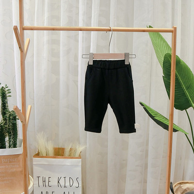 Model nou de pantaloni copii cu buzunare pentru baieti in mai multe culori