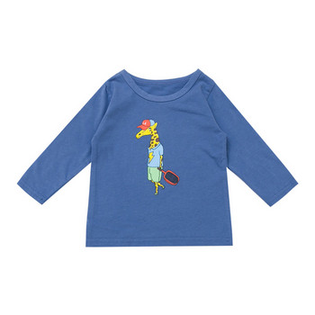 Καθημερινή παιδική μπλούζα με  εφαρμογή - διάφορα χρώματα