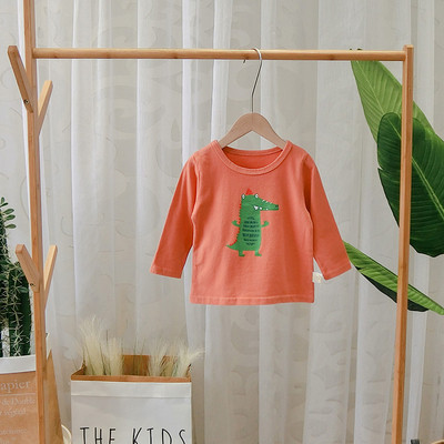 Καθημερινή παιδική μπλούζα με  εφαρμογή - διάφορα χρώματα