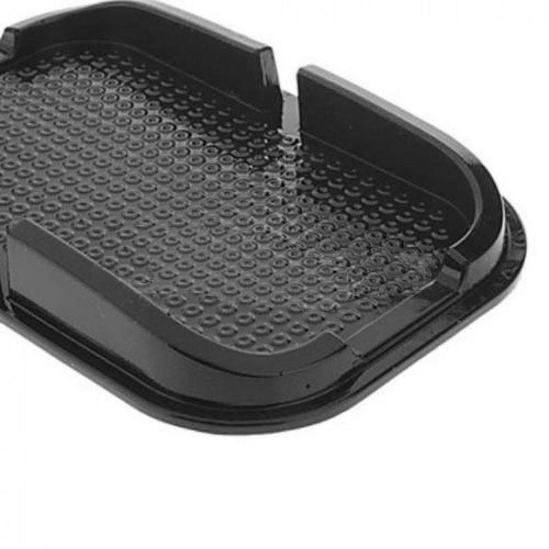 Универсална силиконова подложка за телефон - Черен цвят