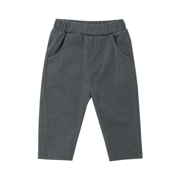 Model nou de pantaloni copii pentru baieti in gri si negru