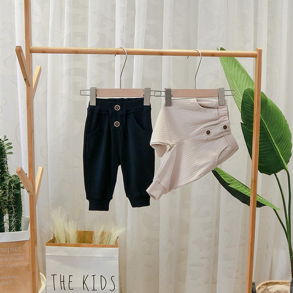 Αθλητικά παιδικά  παντελόνια με κουμπιά σε διάφορα χρώματα για αγόρια