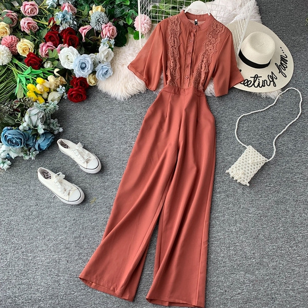 Γυναικείες ολοσωμες φόρμες με δαντέλα σε διάφορα χρώματα