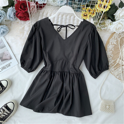 Γυναικεία  μπλούζα με 3/4 μανίκια σε διάφορα χρώματα