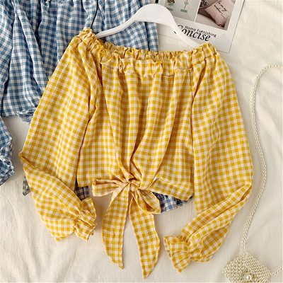 Γυναικείο καρό πουκάμισο - σε διάφορα χρώματα