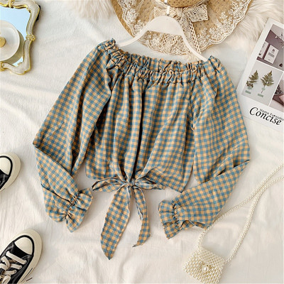 Γυναικείο καρό πουκάμισο - σε διάφορα χρώματα