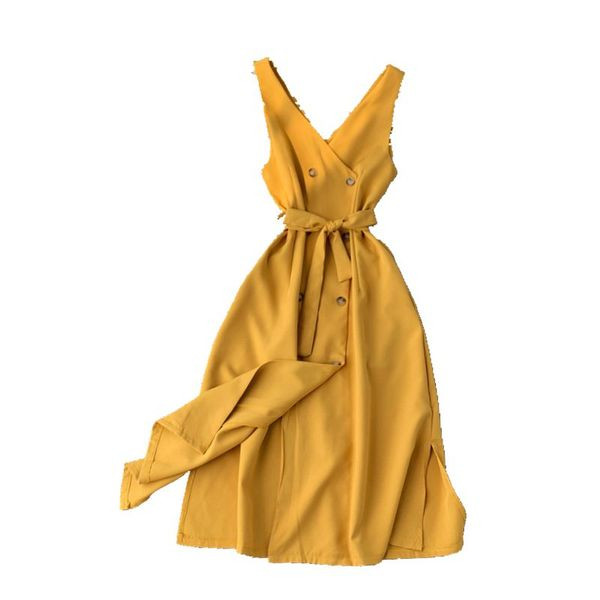 Gombos női ruha - hosszú modell több színben