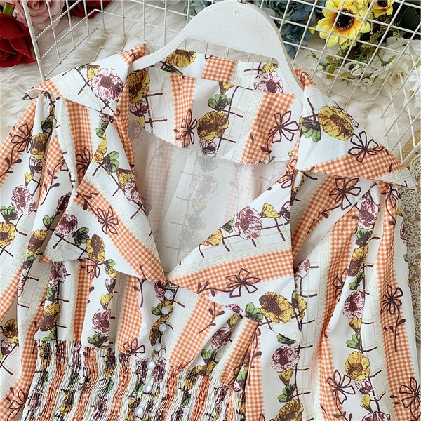 Bluza de dama colorata cu talie elastica