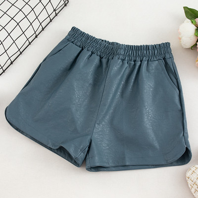 Модерни дамски панталони в три цвята-от еко кожа