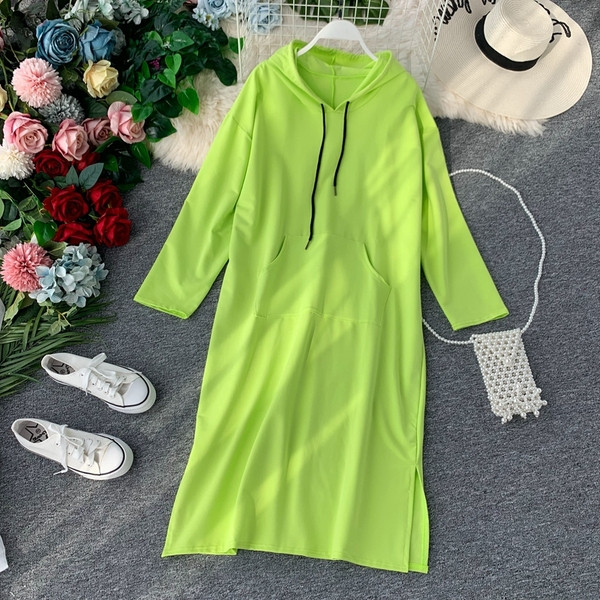 Γυναικείο casual φόρεμα σε διάφορα χρώματα