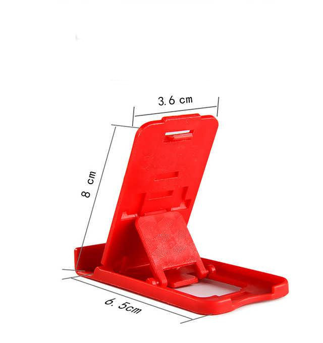 Пластмасова стойка за Телефон за бюро, 5 степени за корекция на ъгъла - Червен цвят