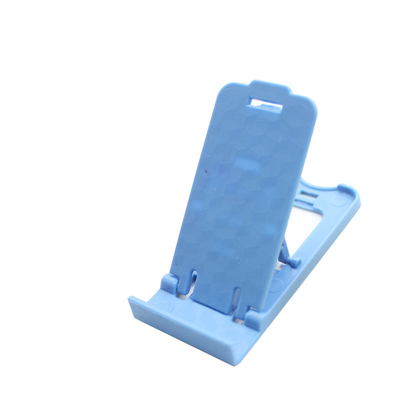 Пластмасова стойка за Телефон за бюро, 5 степени за корекция на ъгъла - Син цвят