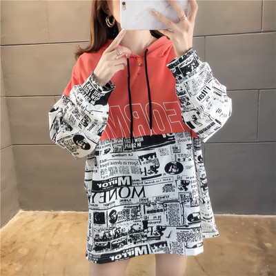 Γυναικεία μπλούζα σε τρία χρώματα με δεσμούς και μοντέλο  με κουκούλα