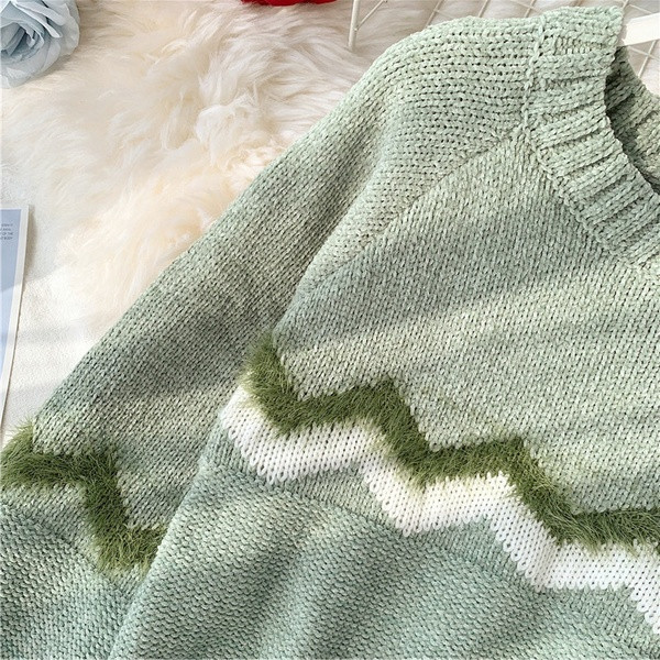 Χειμερινό γυναικείο πουλόβερ  σε δύο χρώματα