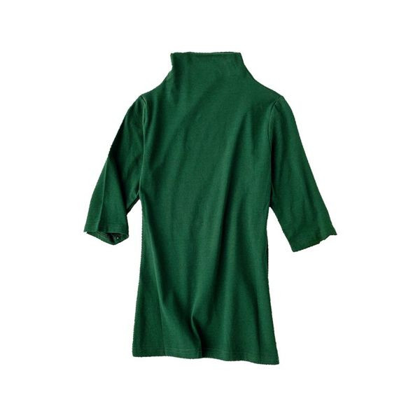 Γυναικεία casual μπλούζα με ψηλό κολάρο πόλο σε διάφορα χρώματα