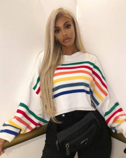 Casual μακρυμάνικη γυναικεία μπλούζα - Ευρύ Μοντέλο