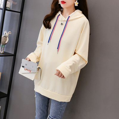 Καθημερινή  γυναικεία μπλούζα με κουκούλα και κορδόνια- σε τέσσερα χρώματα