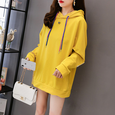 Καθημερινή  γυναικεία μπλούζα με κουκούλα και κορδόνια- σε τέσσερα χρώματα