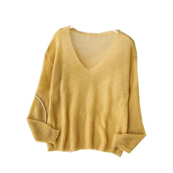 Γυναικεία μπλούζα με V-λαιμό σε διάφορα χρώματα