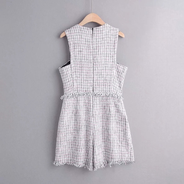 Νέο μοντέλο γυναικεία ολόσωμη φόρμα με τσέπη και κουμπιά