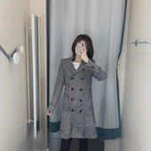 Νέο μοντέλο καρό γυναικείο με κουμπιά