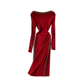 Γυναικείο χειμωνιάτικο φόρεμα  σε διάφορα χρώματα