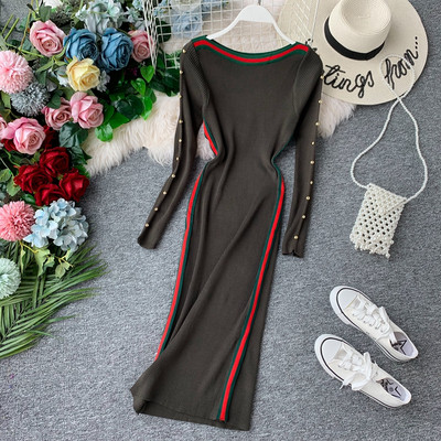 Γυναικείο χειμωνιάτικο φόρεμα  σε διάφορα χρώματα