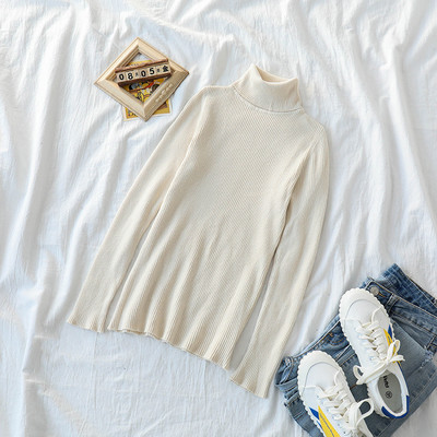 Γυναικεία πουλόβερ με ψηλό γιακά σε διάφορα χρώματα