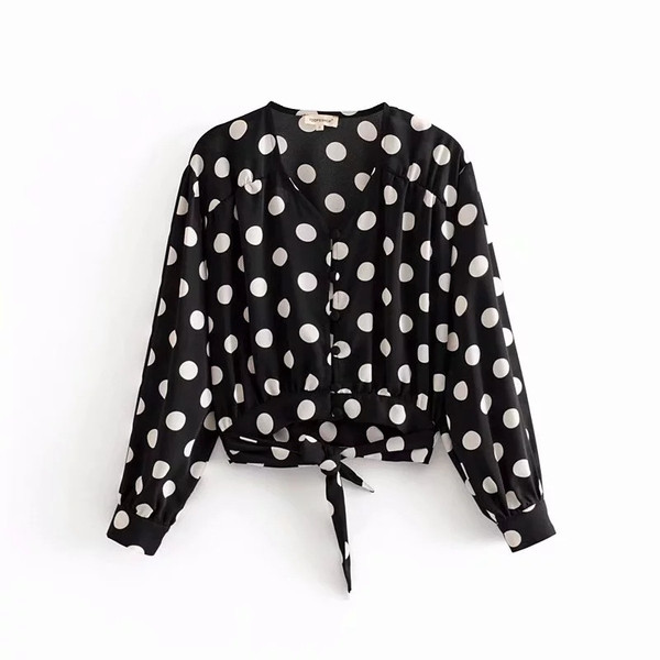 Γυναικεία μπλούζα σε λευκό και μαύρο χρώμα