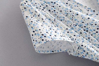 Μοντέρνο γυναικείο φόρεμα με λαιμόκοψη - δύο χρώματα