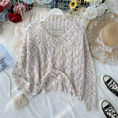 Γυναικεία μπλούζα φαρδύ  μοντέλο σε τρία χρώματα