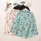 Aktuális női ing három színben rátéttel