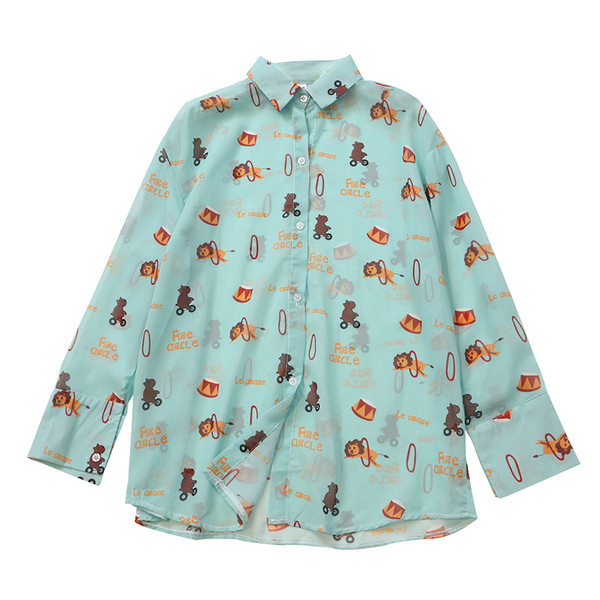 Aktuális női ing három színben rátéttel