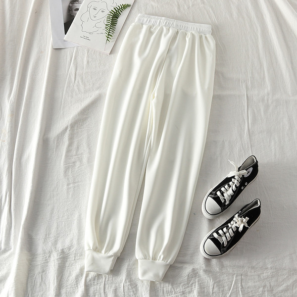 Καθημερινό γυναικείο παντελόνι  σε δύο χρώματα