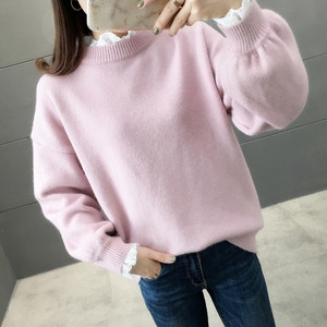 Pulover elegant de dama - model larg in mai multe culori