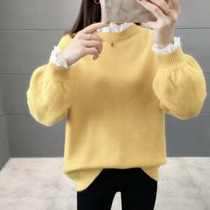 Pulover elegant de dama - model larg in mai multe culori