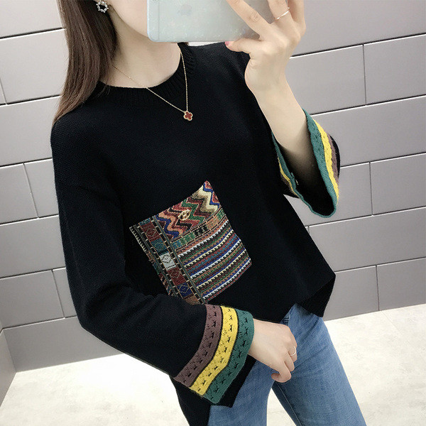 Χειμερινό γυναικείο πουλόβερ σε τρία χρώματα