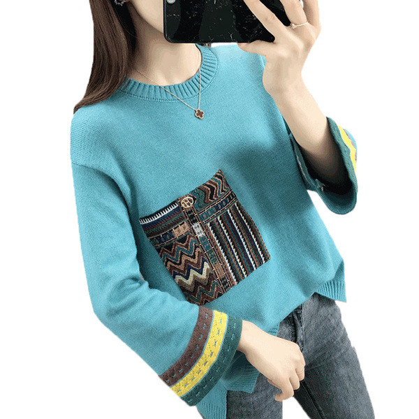 Χειμερινό γυναικείο πουλόβερ σε τρία χρώματα