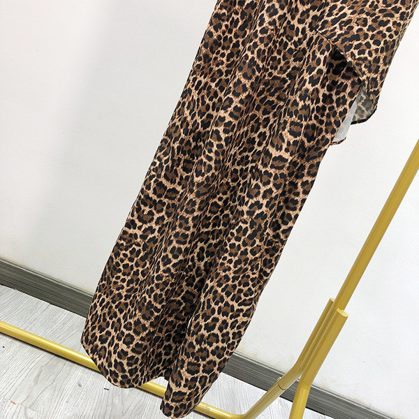 Νέο μοντέλο γυναικείες ολόσωμη φόρα  μοντέλο με ζωικό σχέδιο και λεπτό ιμάντα ώμων