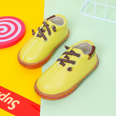 Μοντέρνα παιδικά παπούτσια  οικολογικού δέρματος για αγόρια