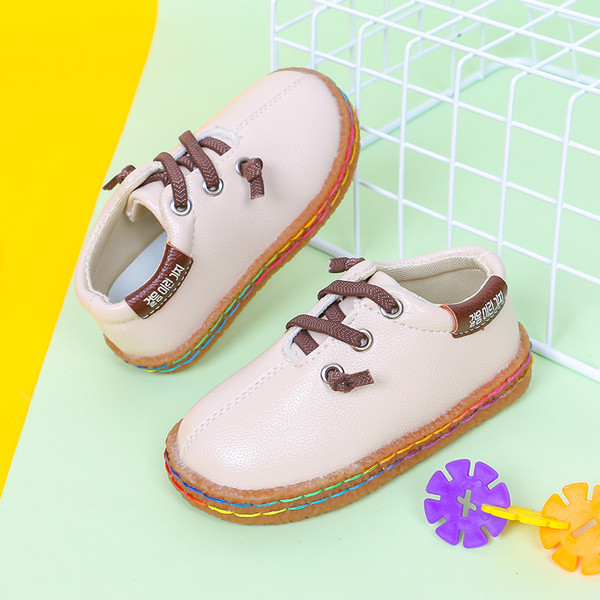 Μοντέρνα παιδικά παπούτσια  οικολογικού δέρματος για αγόρια