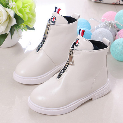 Μοντέρνες παιδικές μπότες από οικολογικό δέρμα για κορίτσια