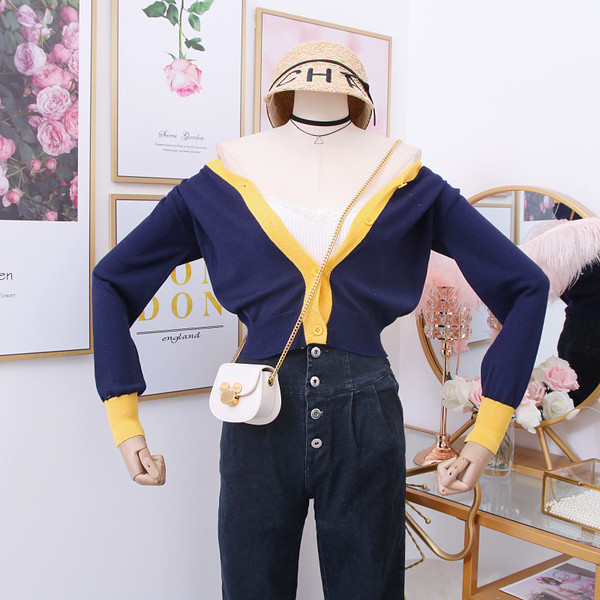 Καθημερινή  γυναικεία ζακέτα  με κουμπιά και  μακρύ μανίκι σε διάφορα χρώματα