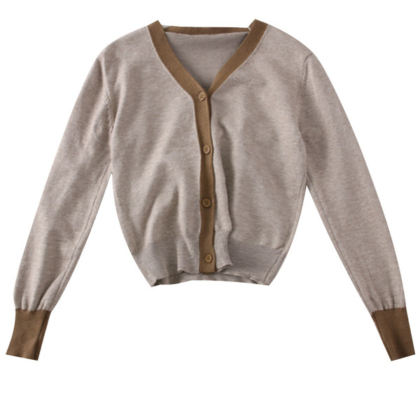 Καθημερινή  γυναικεία ζακέτα  με κουμπιά και  μακρύ μανίκι σε διάφορα χρώματα