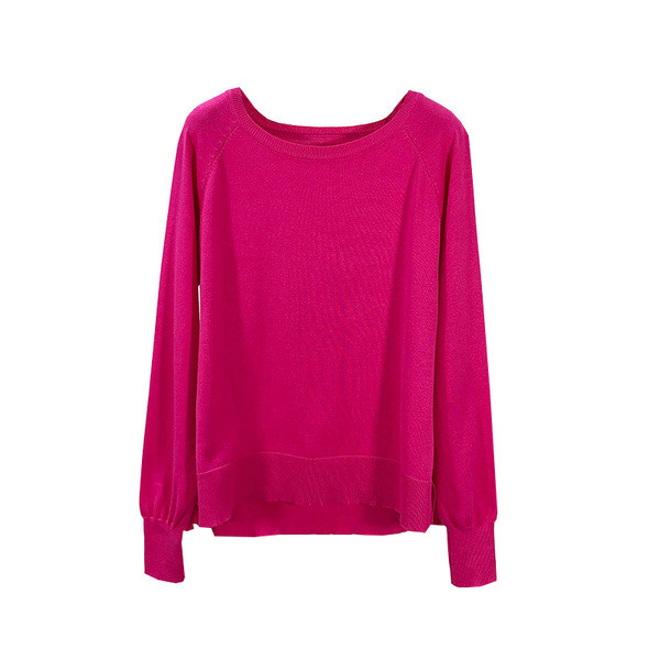 Slim Casual γυναικείο πουλόβερσε πολλά χρώματα - ένα απλό μοντέλο