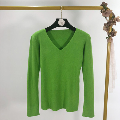 Γυναικείο καθημερινό  λεπτό πουλόβερ σε κρίκους σε πέντε χρώματα