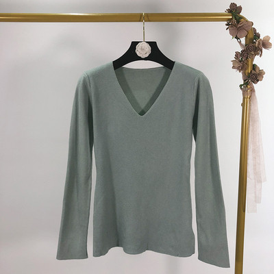 Γυναικείο καθημερινό  λεπτό πουλόβερ σε κρίκους σε πέντε χρώματα