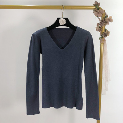 Γυναικείο καθημερινό  λεπτό πουλόβερ σε κρίκους σε πέντε χρώματα