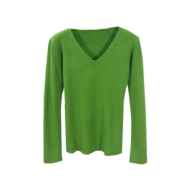 Γυναικείο καθημερινό  λεπτό πουλόβερ σε κρίκους σε πέντε χρώματα